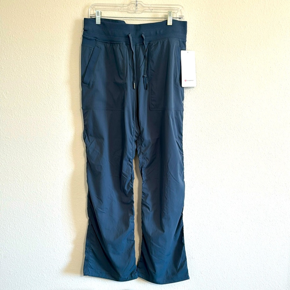 Lululemon dance studio pants. Blue Grey. Size 10. Tags on